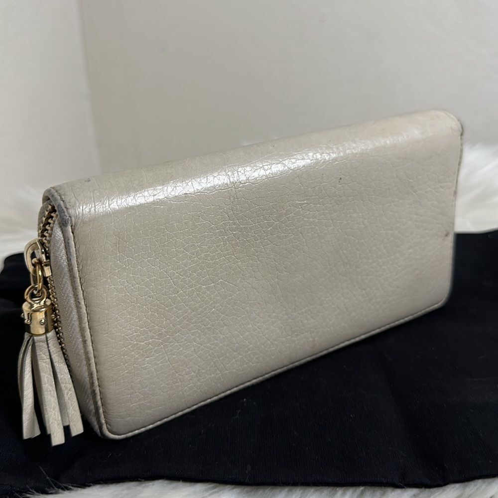 💯Authentic Gucci Soho Zipped Long Wallet🍀 - Picture 4 of 16